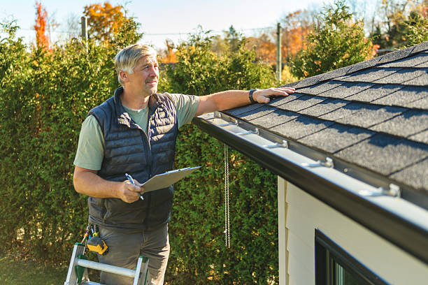 Professional Roofing technician working in Iva, SC